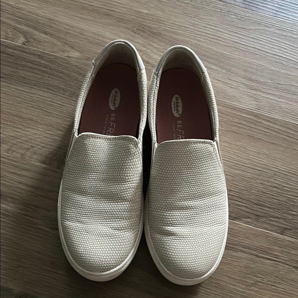 Beige Slip-On Sneakers